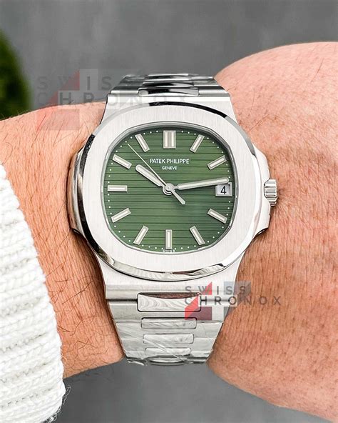 patek philippe nautilus 5711 green dial|pp 5711 retail price.